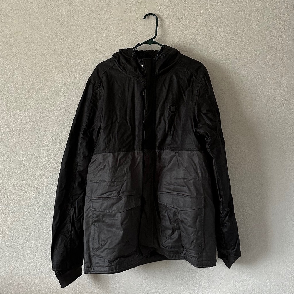 NWOT Hurley Sherpa Lined Rain Winter Jacket (MJK0001750) - Men's L